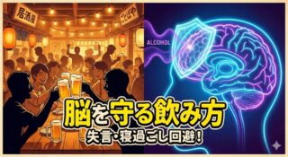 【脳科学×忘年会】お酒で「本音」が出るのはなぜ？脳のブレーキを守り、失言と二日酔いを防ぐ完全攻略法