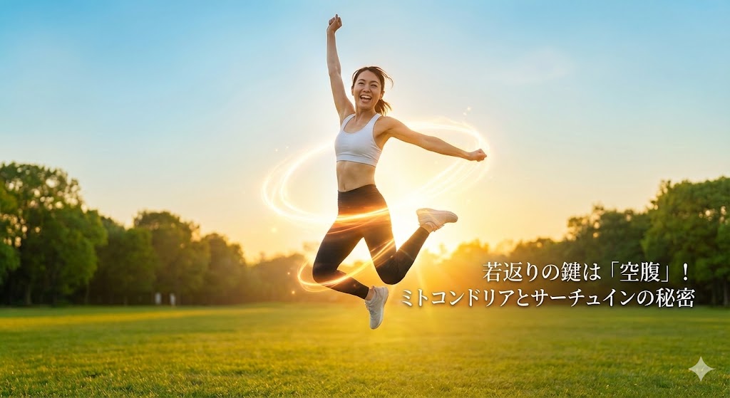 空腹は最高の若返り薬?細胞の発電所「ミトコンドリア」と東洋医学で読み解く、究極のアンチエイジング論