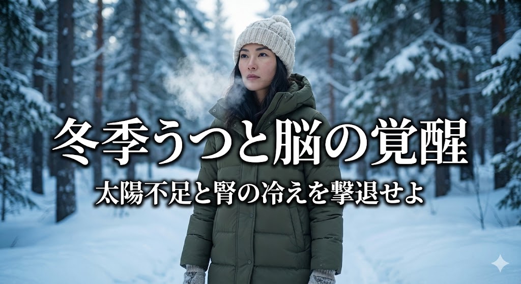 「やる気が出ない」のは太陽不足？脳科学と東洋医学が教える『冬季うつ』の正体と、冷えた「志（意志力）」を温める技術