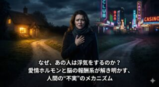 【脳科学】なぜ、あの人は浮気をするのか？愛情ホルモンと脳の報酬系が解き明かす、人間の“不実”のメカニズム