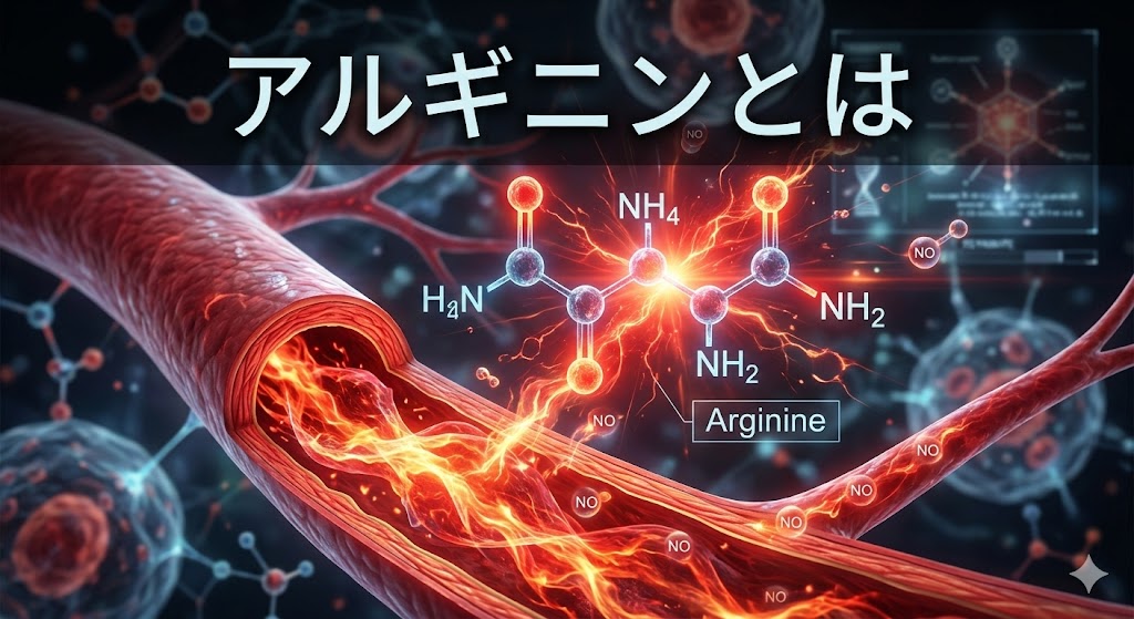 アルギニン（Arginine）とは？血管拡張と活力を生む「条件付き必須アミノ酸」