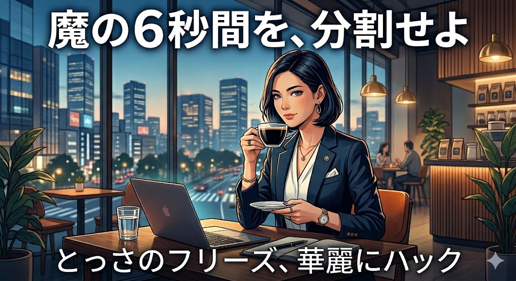 「えっと…」で評価を下げてない？ とっさのフリーズを華麗に切り抜ける「魔の6秒間」分割タイムバイ術