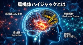 扁桃体ハイジャックとは？理性が乗っ取られ「キレる」脳のメカニズムと対処法