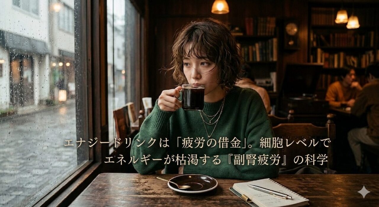 エナジードリンクは「疲労の借金」。細胞レベルでエネルギーが枯渇する『副腎疲労』の科学
