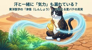 汗と一緒に「気力」も漏れている？東洋医学の「津傷（しんしょう）」が教える夏バテの真実