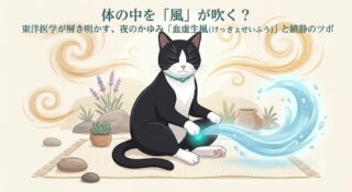 体の中を「風」が吹く？東洋医学が解き明かす、夜のかゆみ「血虚生風（けっきょせいふう）」と鎮静のツボ